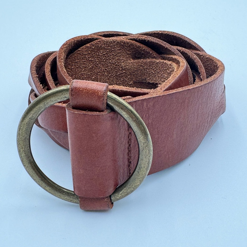Fossil Braided Leather Belt